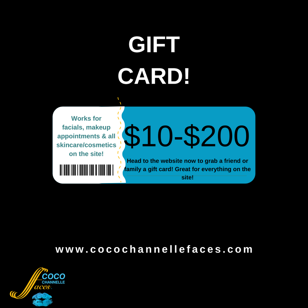 Channelle’s gift cards