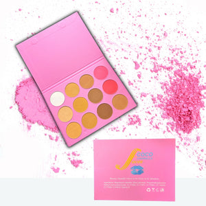 The Bare Beauty & Universal powder & blush palette bundle